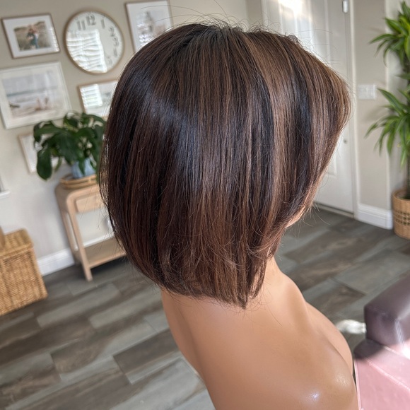 Pre-loved Custom Human Hair Topper - Picture 4 of 9